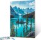 Rocky Mountains Paint by Numbers Kit 16x20” – DIY Canvas for Adults & Kids